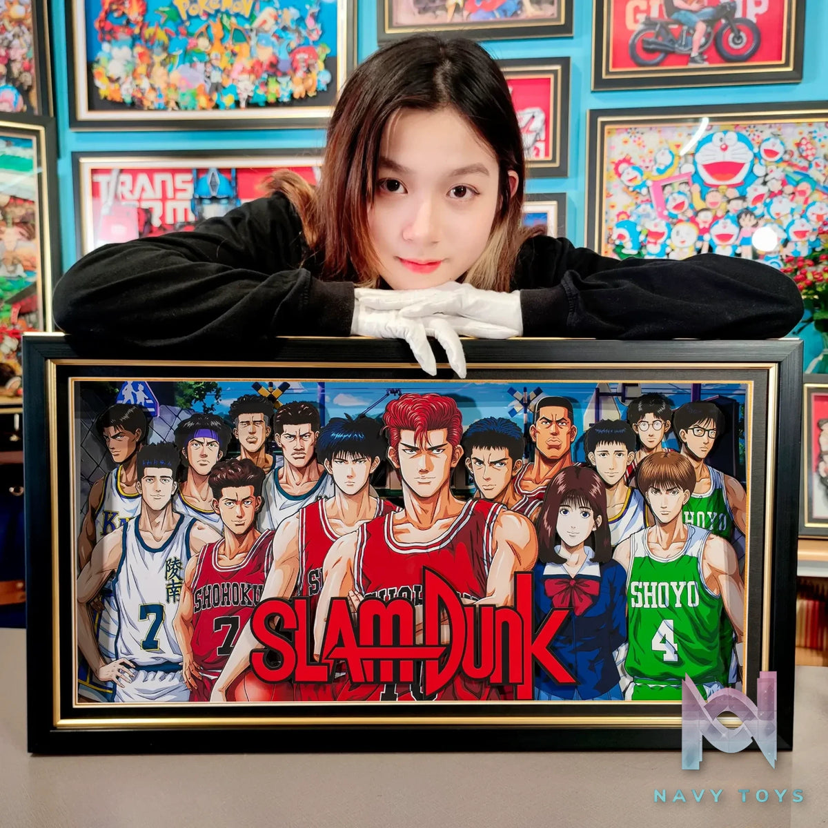 Yu Zhi Jiang Studio – Slam Dunk Multiple Characters Series #8 3D Decorative Painting Slam Dunk