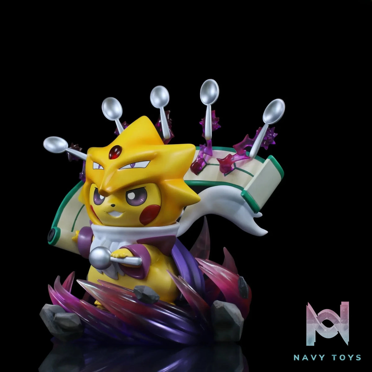KiPi Studio – Pokémon mega Pikachu cos Alakazam