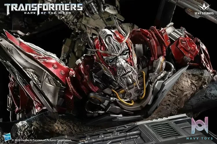 Way Studio – Transformers: Dark of the Moon Series Megatron Full Body Statue (Licensed)