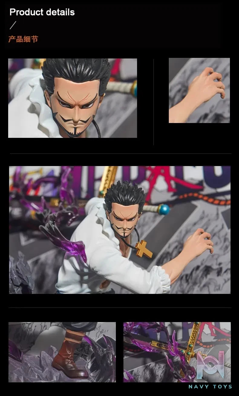 Time tree Studio – One Piece Dracule Mihawk Decorative 3D Stereoscopic Painting