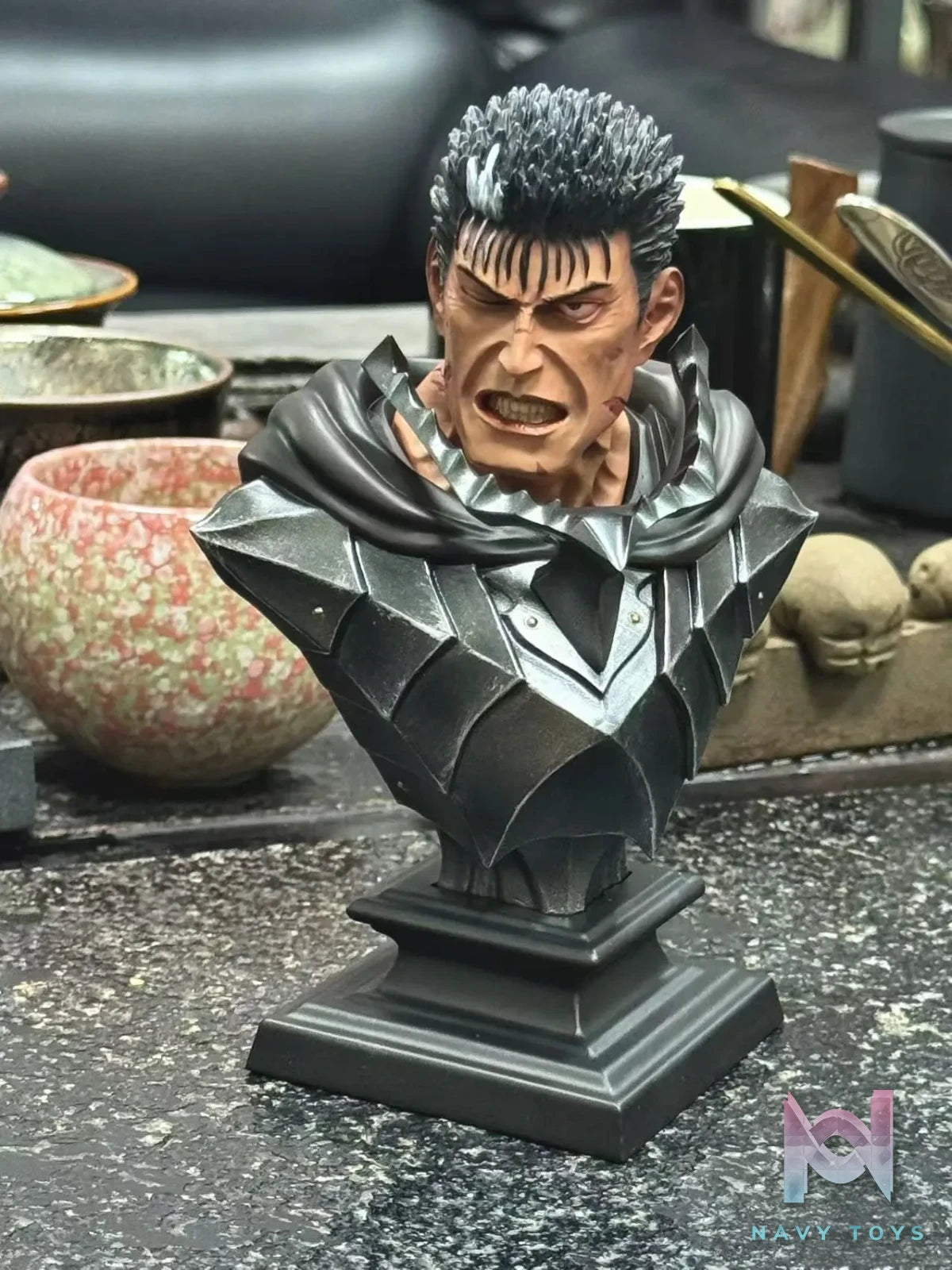 Break AOW Studio – Berserk Guts Real head sculpture and bust