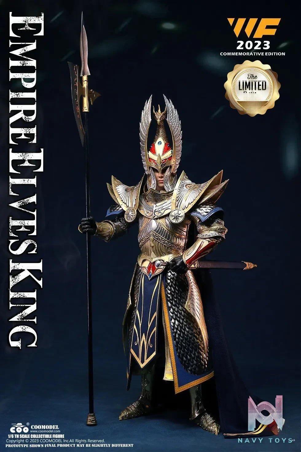 COOMODEL – NS2301 1/6 NIGHTMARE SERIES – EMPIRE KING OF ELVES (Licensed)