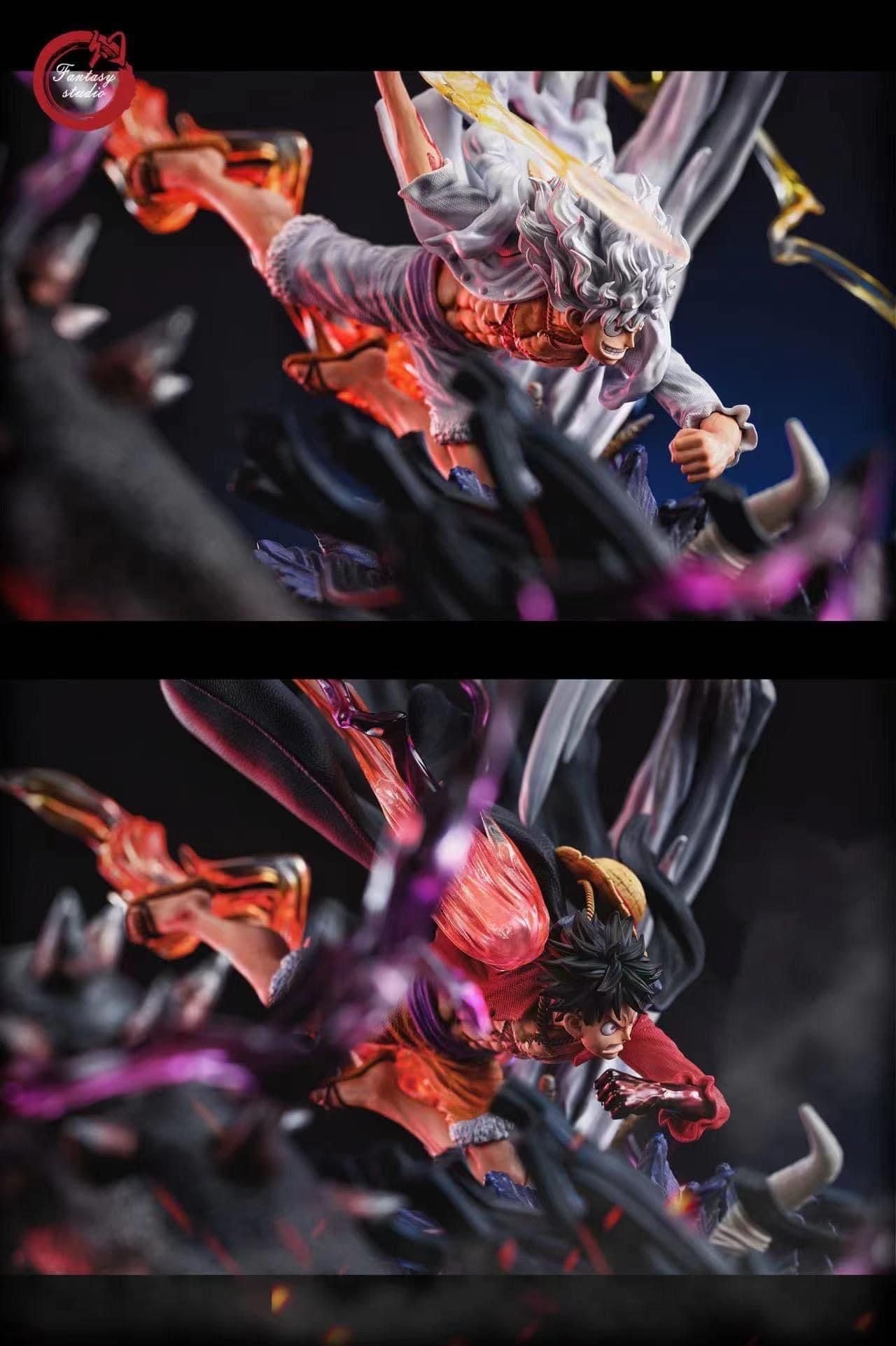 Luffy Nika VS Kaido - One Piece - Fantasy Studio resin statue Fantasy Studio anime figure