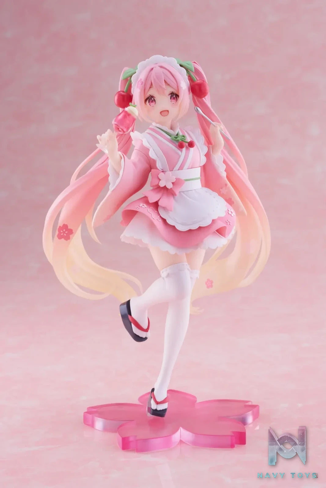Taito – Piapro Characters – Hatsune Miku – Coreful Figure – Sakura, Wafuu Kissa ver. (Licensed)