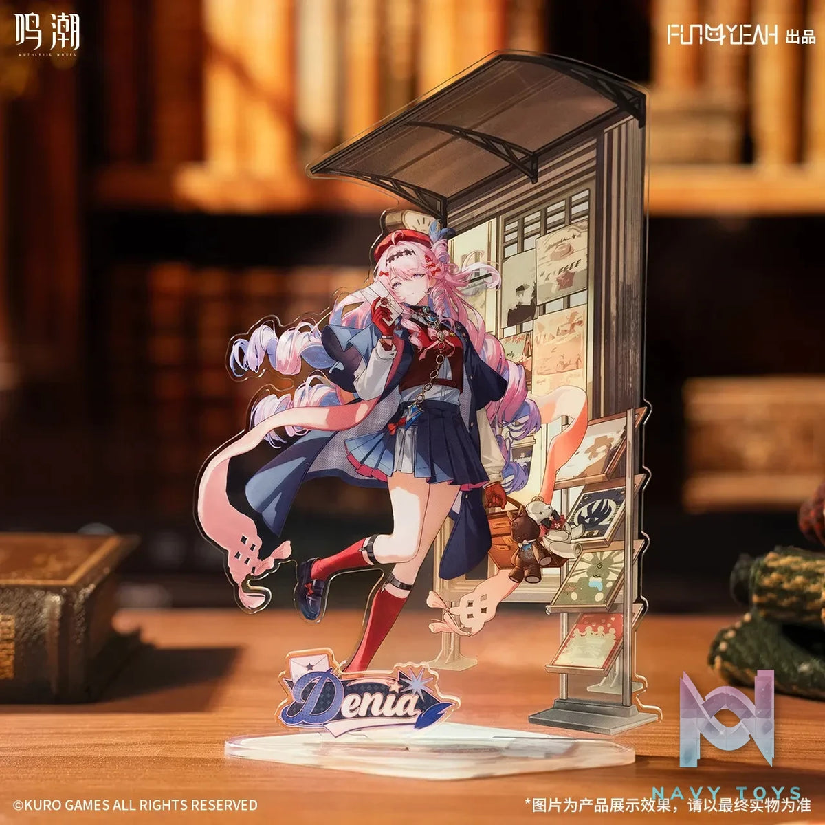 KURO GAMES – Wuthering Waves Tidal Letter Series Acrylic Stand (Licensed)