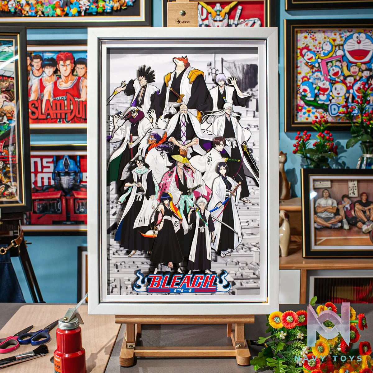Yu Zhi Jiang Studio – Bleach Multiple Characters Series #2 3D Decorative Painting Bleach