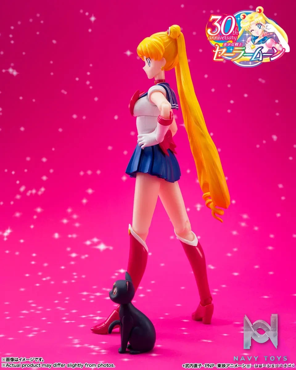 BANDAI SPIRITS – S.H.Figuarts Sailor Moon -Crystal Star Compact Edition- “Sailor Moon R” (Licensed)