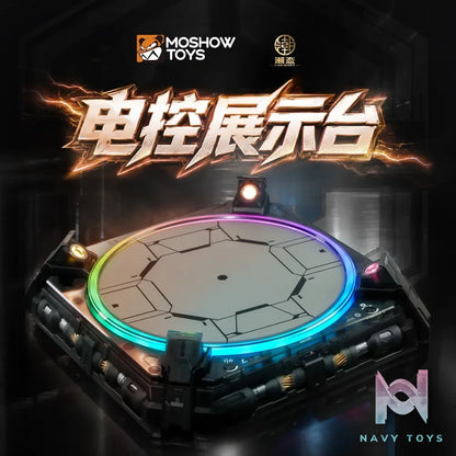 MOSHOW TOYS – Rotating Light-Up Display Base (Licensed)