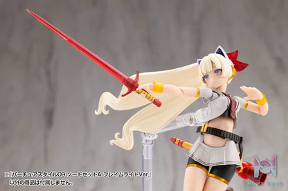 Kotobukiya – M.S.G Modeling Support Goods Virtuous Style09 X Style10 Sword Set A X B Flamerite Ver. (Licensed)