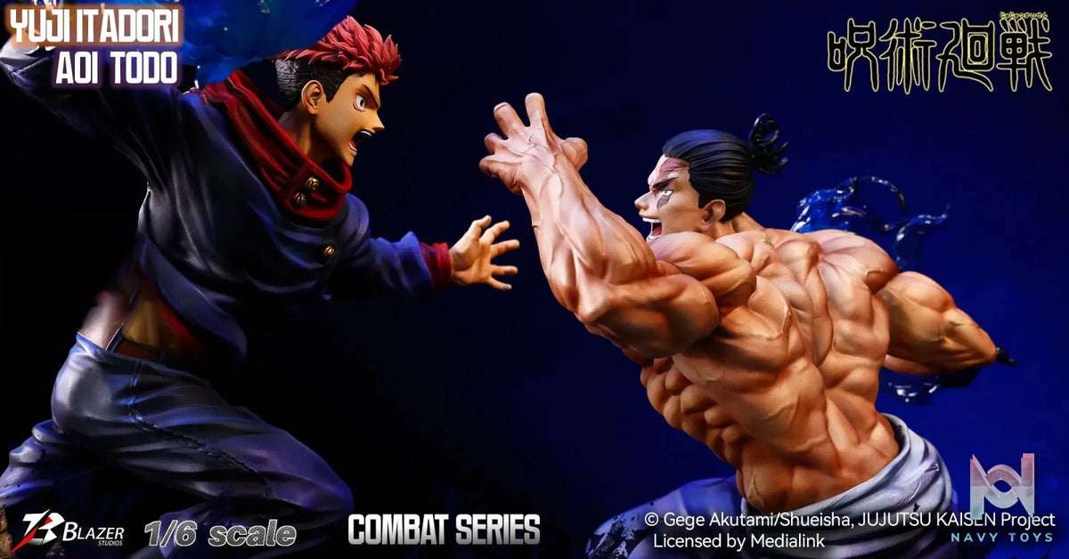 Blazer Studio – Jujutsu Kaisen Yuji Itadori X Aoi Todo 1/6 Scale Statue (Licensed)