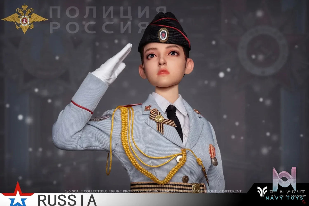 FLAGSET – Original 1/6 Russian Female Soldiers Ministry of Internal Affairs FS-73054A & Ninth Women’s Military Academy FS-73054B & Aerospace Defense Forces FS-73054C (Licensed)