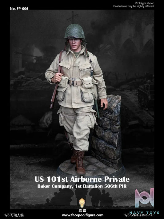 Facepoolfigure – Original FP006 1/6 WWII US 101st Airborne Private (Licensed)