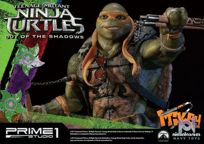 Prime 1 Studio – Premium Masterline Teenage Mutant Ninja Turtles: Out of the Shadows (Film) Michelangelo PMTMNT-06 (Licensed)
