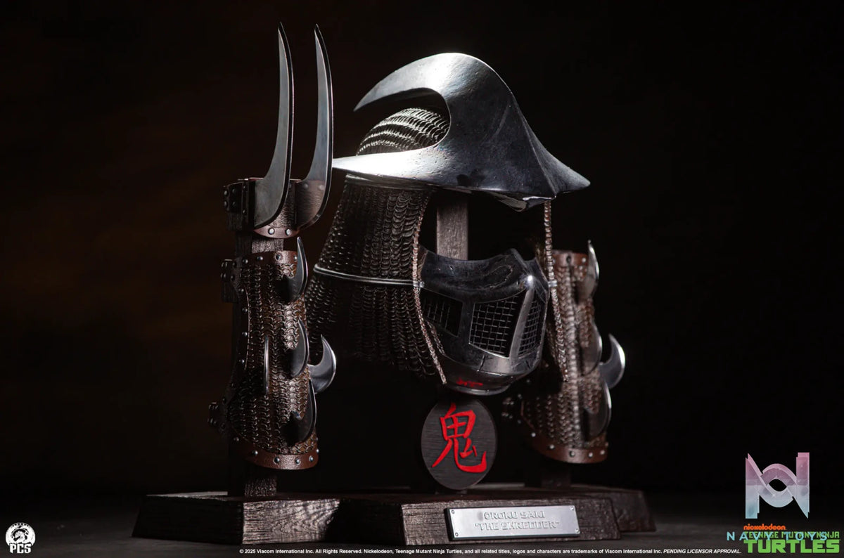Premium Collectibles studio – Shredder Life-Sized Stainless Steel Armor Set (Licensed)