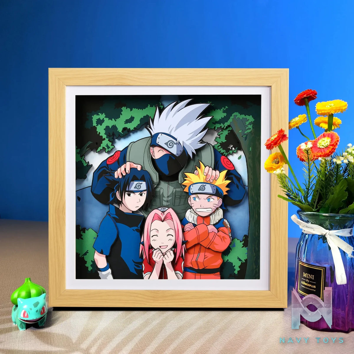 Yu Zhi Jiang Studio – Naruto Multiple Characters Series #7 3D Decorative Painting Naruto