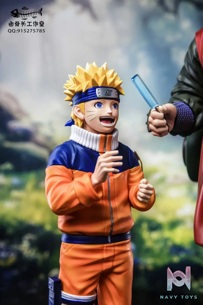 Fish Bone Studio – Naruto Jiraiya & Naruto