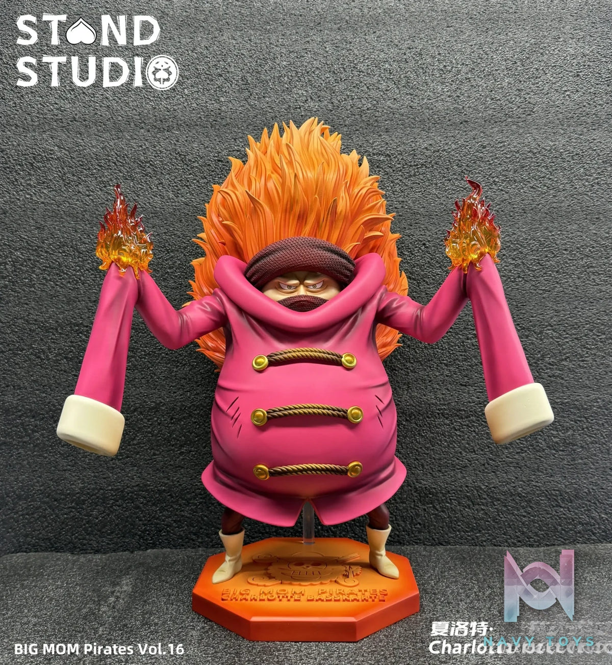 Stand Studio – One Piece Big Mom Pirates #16 Charlotte Basskarte