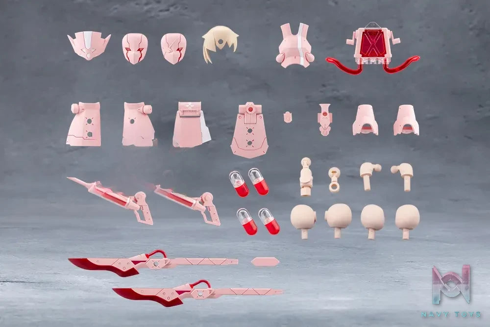 Kotobukiya – MEGALOMARIA UNLIMITED UNIVERSE METAMORPHOSE UNIT EXARMOR PINK NURSE Plastic Model (Licensed)