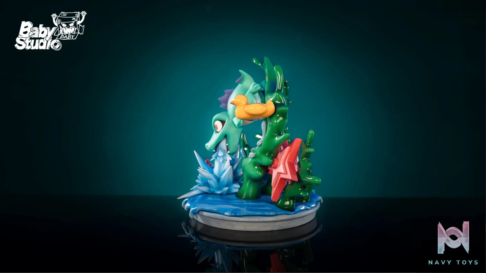 Baby Studio – Pokémon Hydro Pump & Totodile