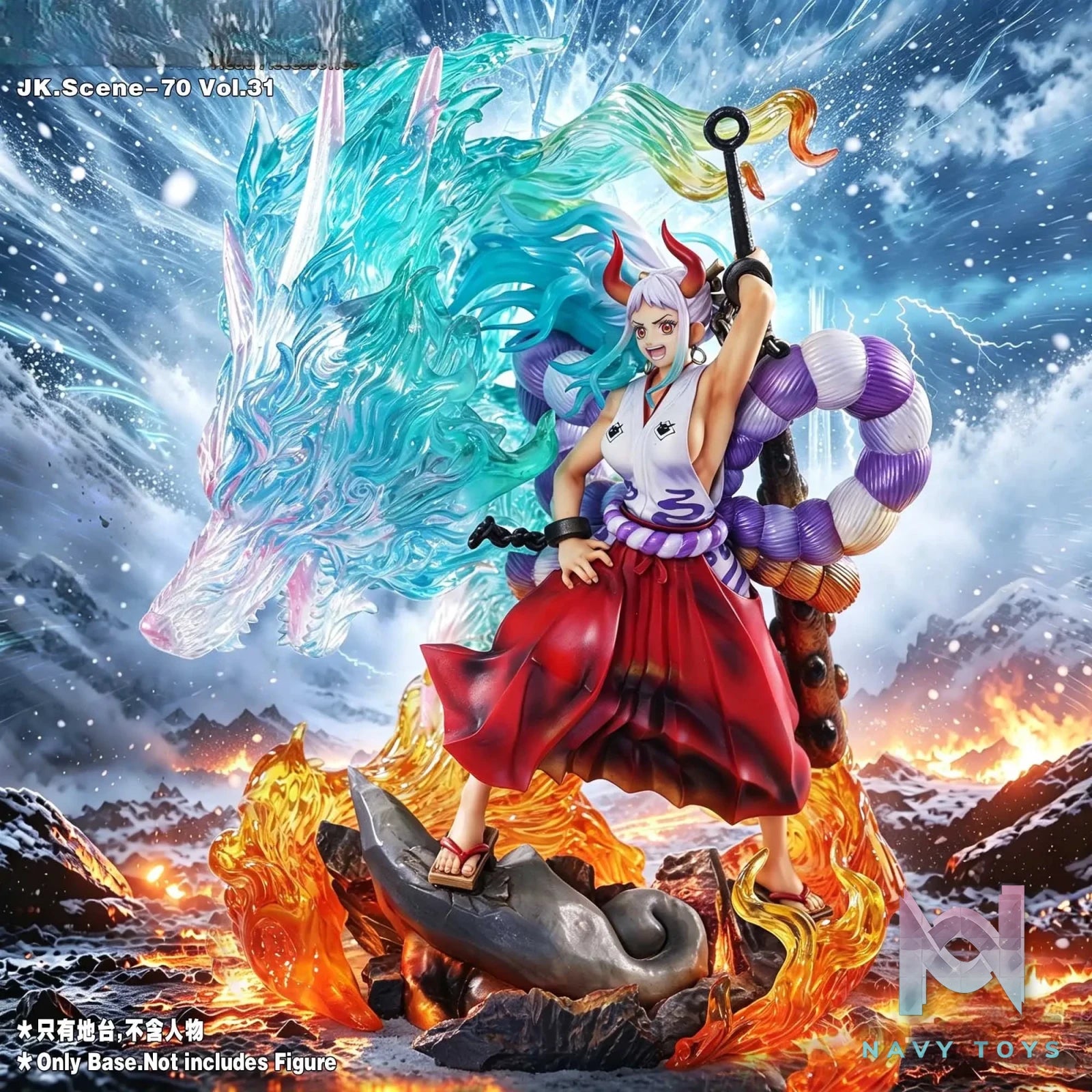 JacksDo Studio – POPMAX Yamato Wolf Head Accessories One Piece