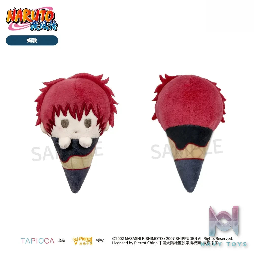 TAPIOCA – Naruto Shippuden Palm-Sized Ice Cream Plush Blind Box Vol. 1 X Vol. 2 (6 pieces / box) (Licensed)