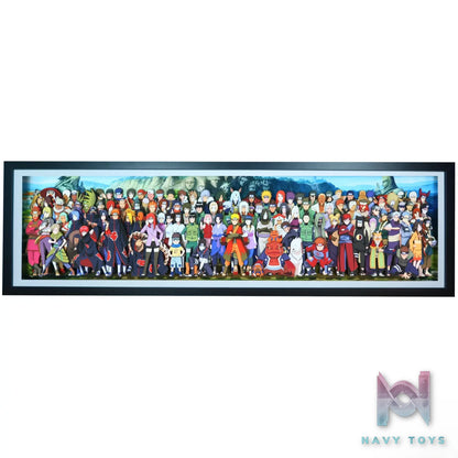 KALA HOME Studio – Naruto Multiple Characters #13 3D Decorative Painting Naruto