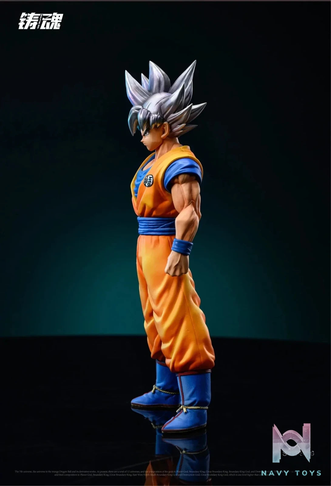 Sculpting Soul Studio - Super Warriors of Universe 7 (Goku, Vegeta, Gohan, Piccolo, Broly) resin statue Navy Toys anime figure