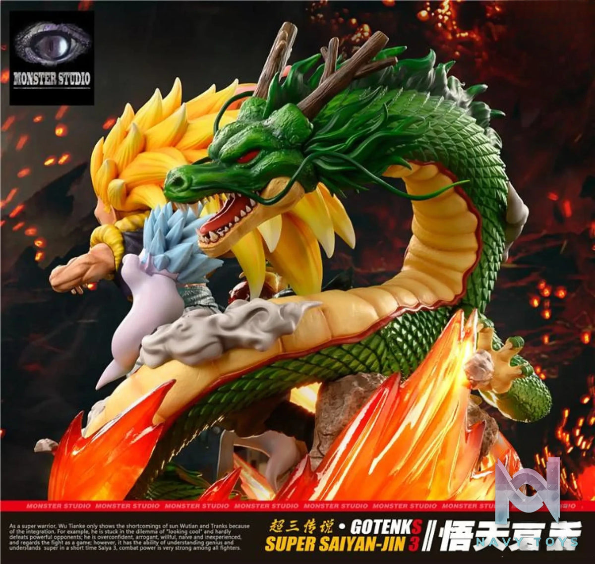 Monster Studio – Dragon Ball Gotenks Super Saiyan-Jin 3