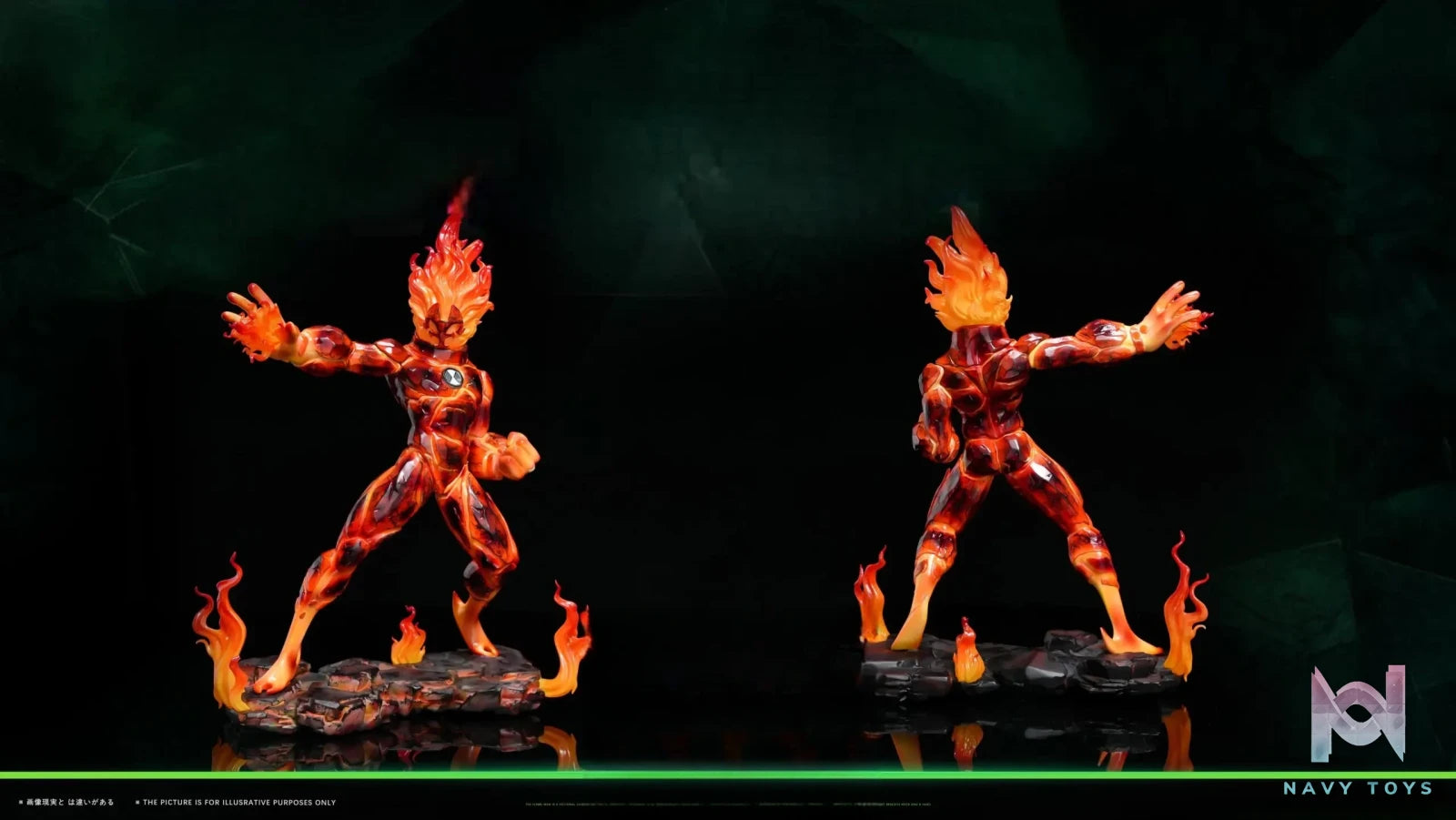HAIKE Studio – Heatblast Ben 10