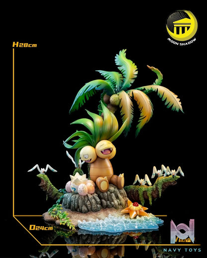 Moon Shadow Studio – Pokémon Exeggutor by the Beach