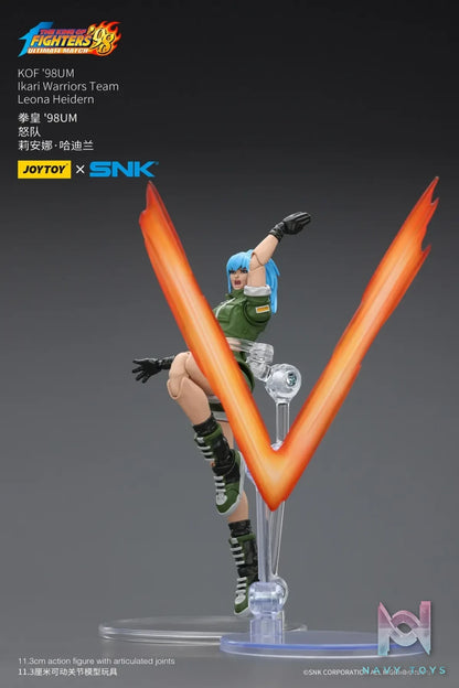 JOYTOY – 1/18 The King of Fighters 98 UM Ikari Team Leona Heidern & Ralf Jones & Clark Still JT01703 JT01710 JT01727 (Licensed)