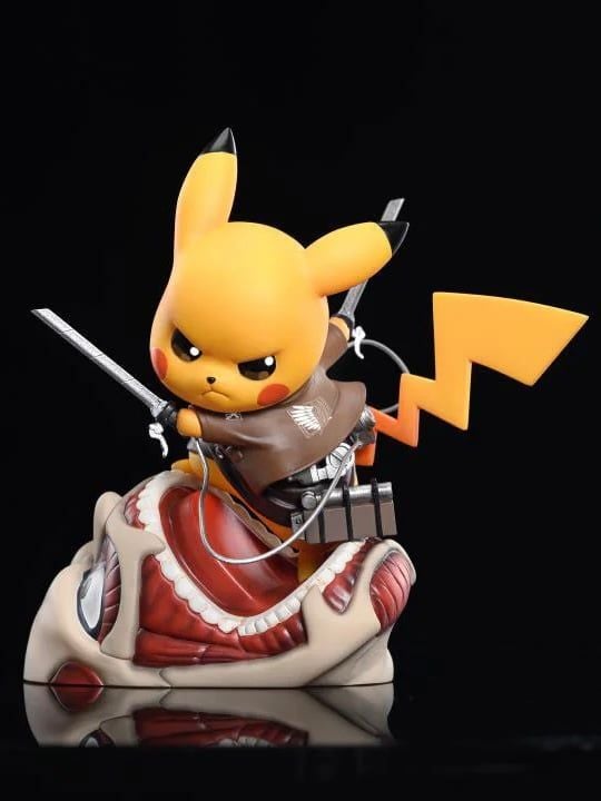 Pikachu Attack on Titan - Masker Studio resin statue Masker Studio anime figure