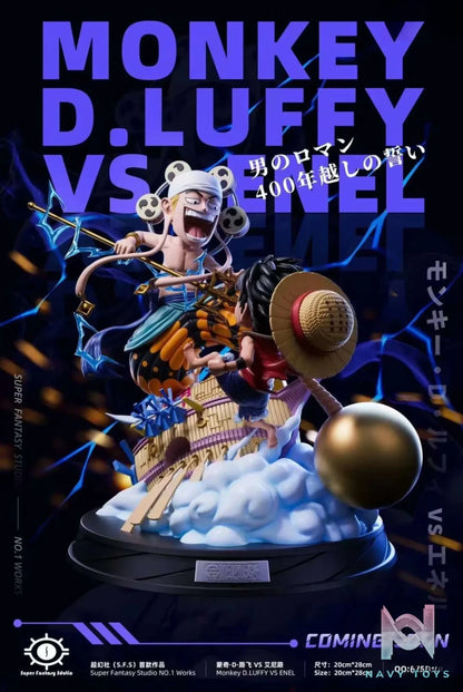 Super Fantasy Studio – One Piece Luffy vs Enel