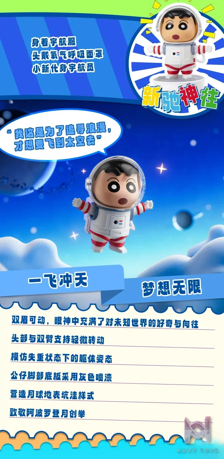 Robosen – Crayon Shin-chan Mini Robot Series MINI-Robot-A1/A2/A3/A4 (Licensed)