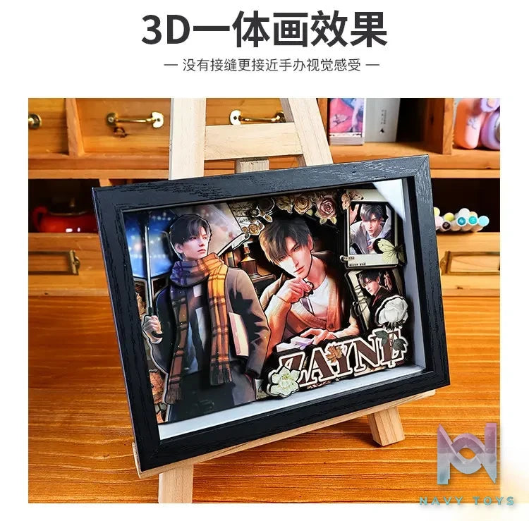 Yu Zhi Jiang Studio – Love and Deepspace Multiple Characters 3D Decorative Painting Love and Deepspace