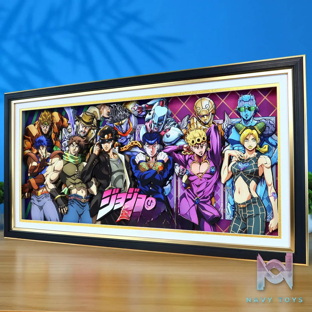 KALA HOME Studio – JoJo Multiple Characters #04 3D Decorative Painting