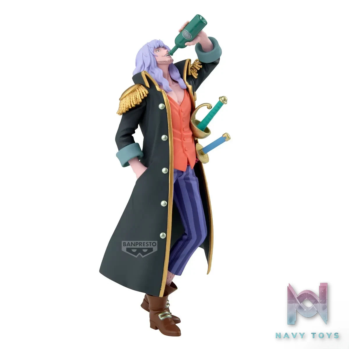 BANPRESTO – One Piece BATTLE RECORD COLLECTION EXTRA Charlotte Linlin X Captain John (Licensed)