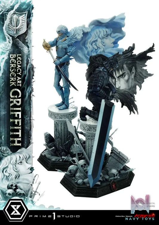 Guts & Griffith Set LABR-01S LABR-02S (Licensed) - Legacy Art Kentaro Miura Berserk - Prime 1 Studio resin statue Navy Toys anime figure