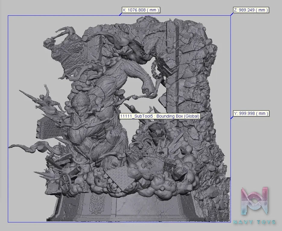 K13 Studio X Poker Monster Studio – Armored Titan Attack On Titan