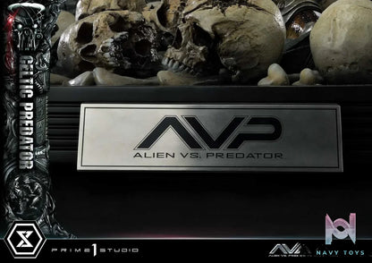 Prime 1 Studio Museum Masterline Alien vs. Predator Celtic Predator MMPR-05 MMPR-05S