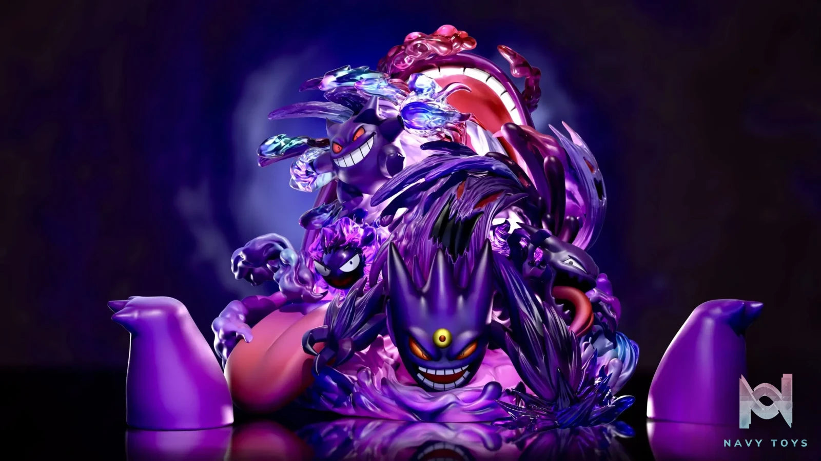 Three sheep Studio – Pokemon Gengar Evolution Set