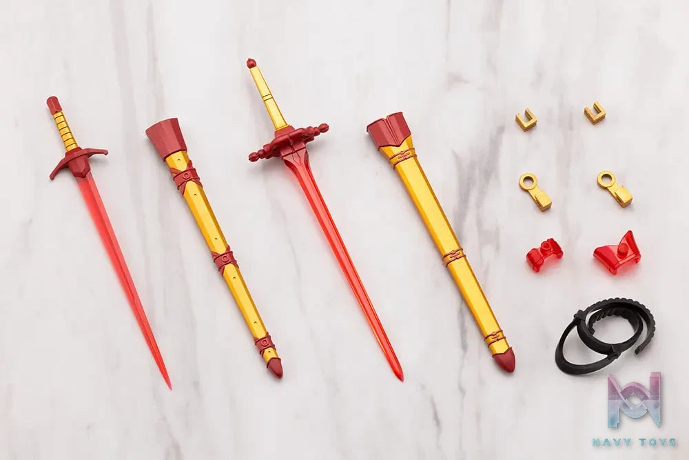 Kotobukiya – M.S.G Modeling Support Goods Virtuous Style09 X Style10 Sword Set A X B Flamerite Ver. (Licensed)