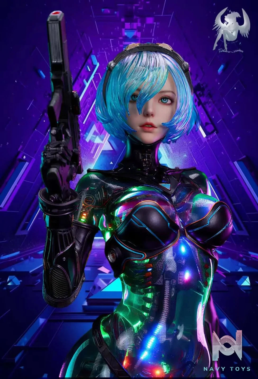 Ex Machina Ling resin statue Polaris Studio anime figure