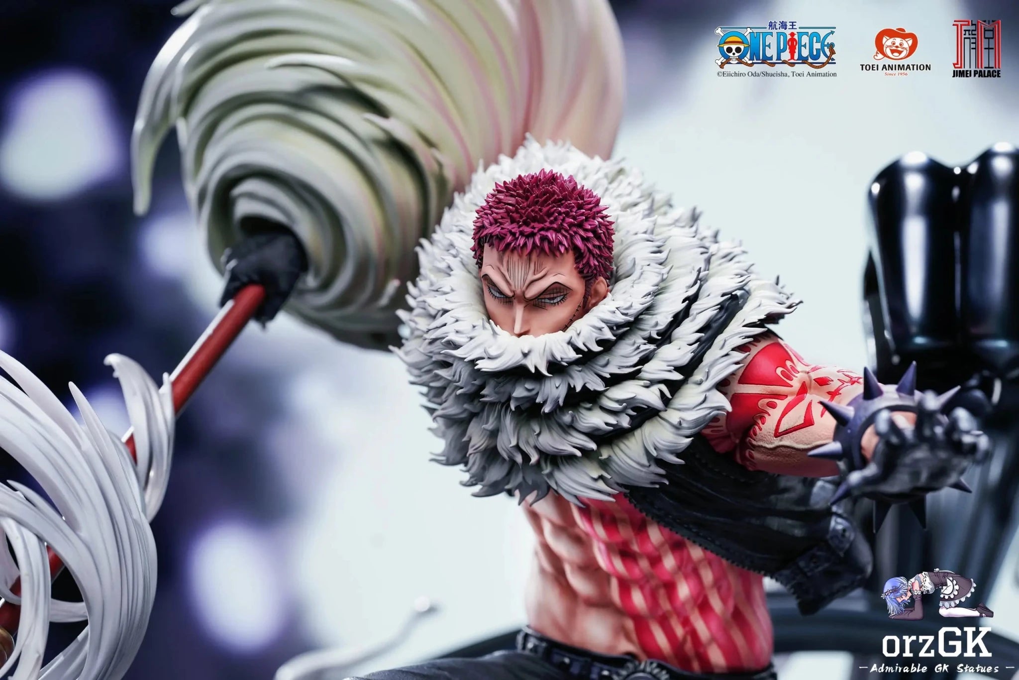 JIMEI PALACE Studio - One Piece Katakuri (Licensed) resin statue Navy Toys anime figure