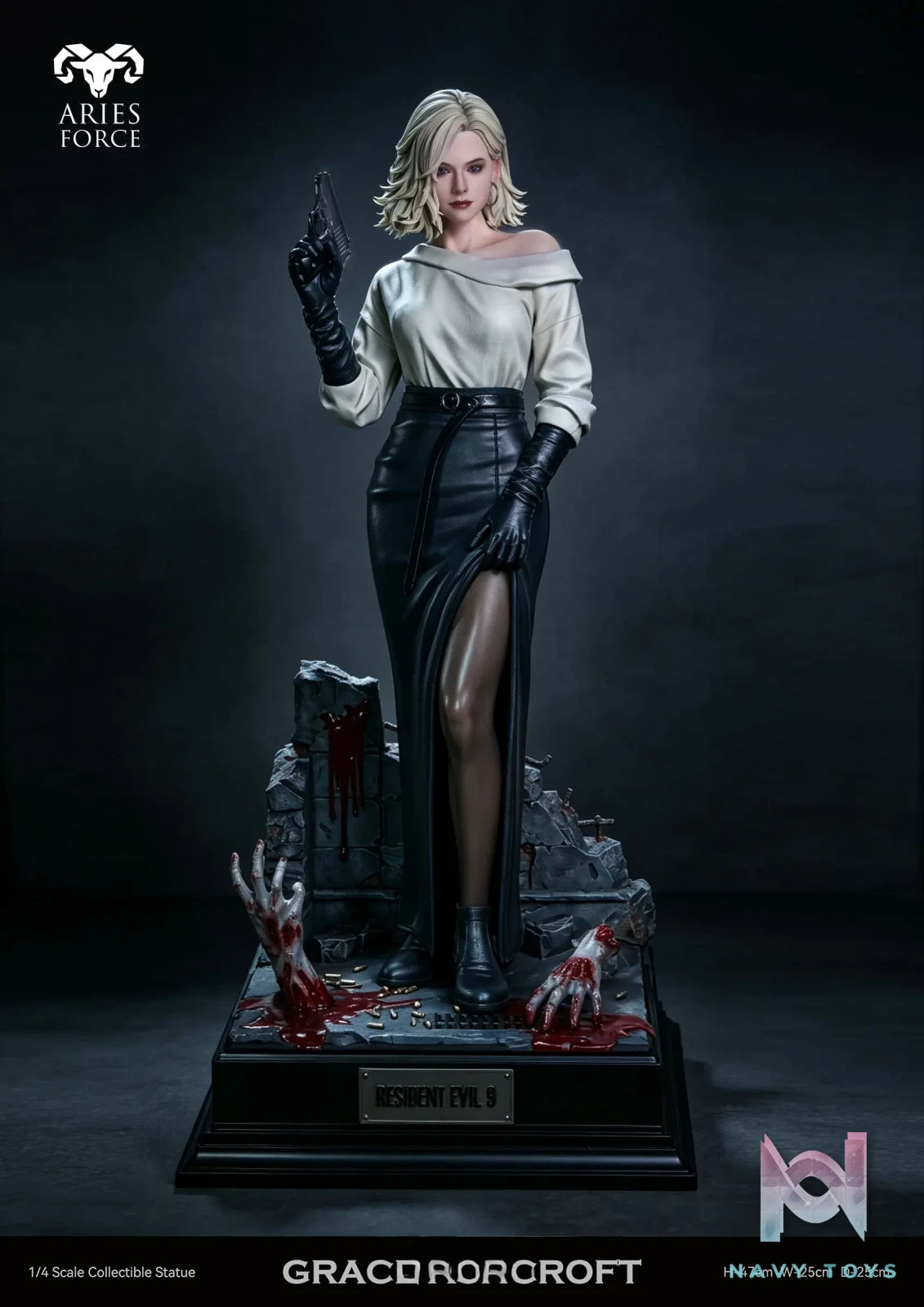 Aries Force Studio – Leon Scott Kennedy X Grace Ashcroft Resident Evil 9