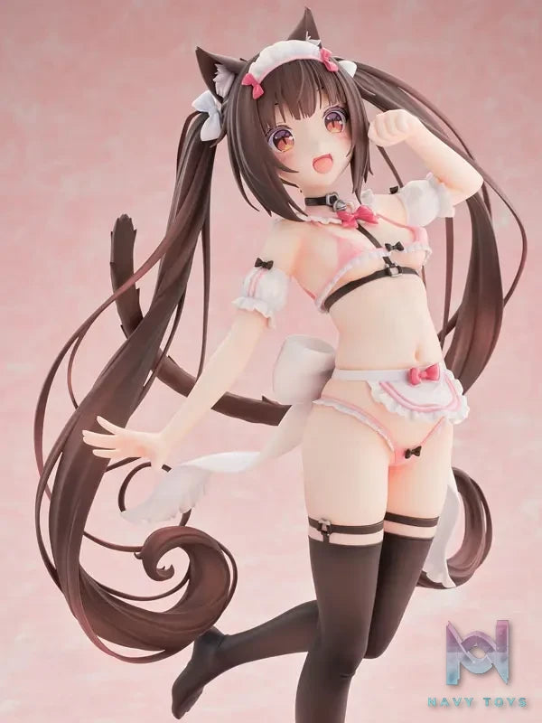 Orchid Seed – Nekopara Vanilla X Chocola Micro Bikini Maid 1/5.5 Complete Figure (Licensed)