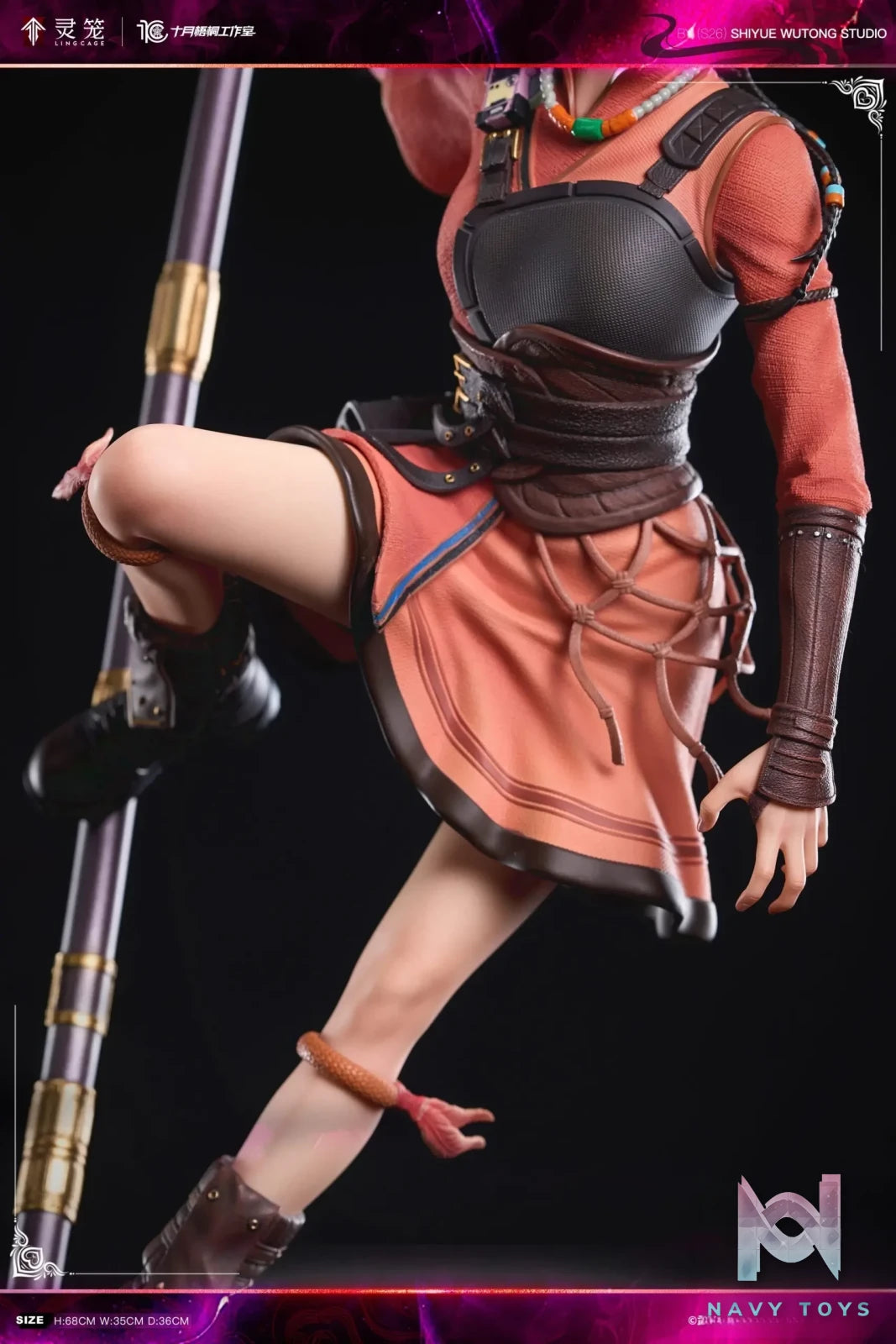 Shi Yue Wu Tong Studio – Ling Cage: Incarnation Ulan Maiduo Statue (Licensed)