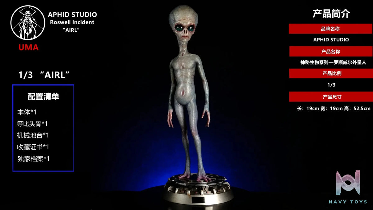 Aphid Studio – Original UMA Series #2 Roswell ET (Licensed)