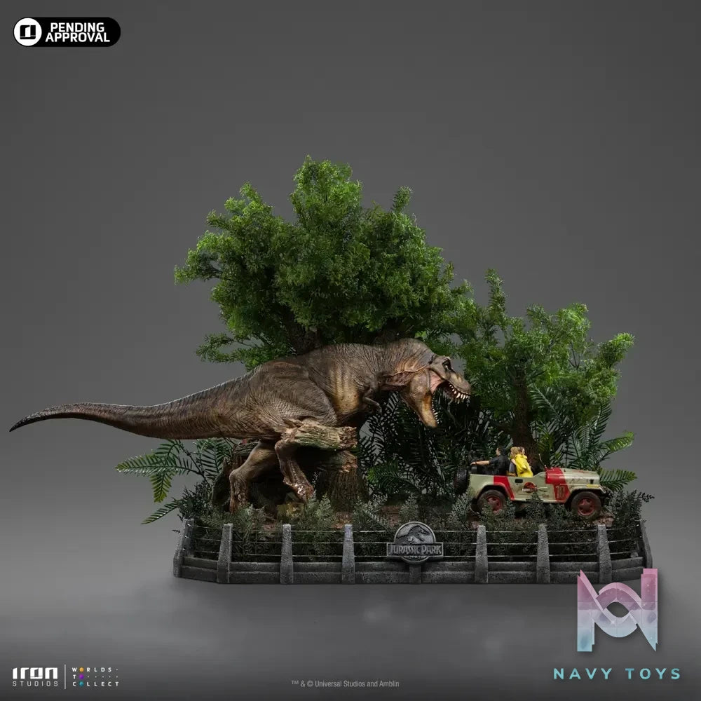 Iron Studio – Jurassic Park 1/20 T-Rex Statue (Licensed)
