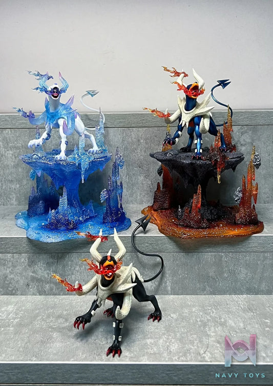 Xiao Qin Bi Ji Studio – Small GK Scene Series Houndoom Pokémon